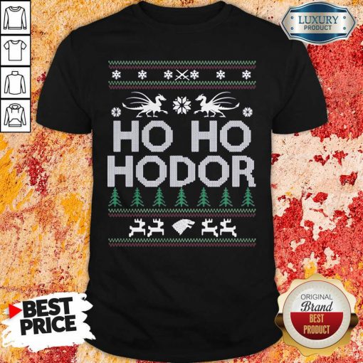 Ho Ho Hodor Toothless Merry Christmas Shirt-Design By Soyatees.com