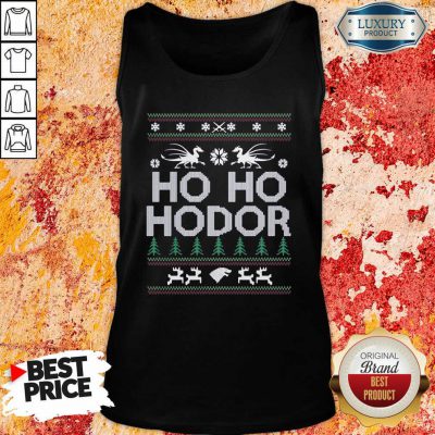 Ho Ho Hodor Toothless Merry Christmas Tank Top-Design By Soyatees.com