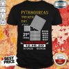 Top Pythagorean Theorem Day 21St Century I Was There 12 16 20 Shirt-Design By Soyatees.com