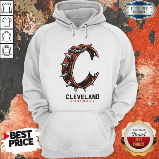 Logo Cleveland Football Hoodie-Design By Soyatees.com