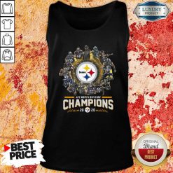 Pittsburgh Steelers Team Football 2020 Afc North Division Signatures Tank Top - Desisn By Soyatees.com