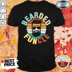 Bearded Funcle Vintage 2021 Shirt-Design By Soyatees.com