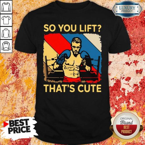 Boxing So You Lift That’S Cute Vintage Shirt-Design By Soyatees.com