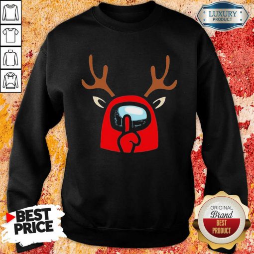 Good Among Us Reindeer Imports Christmas Sweatshirt-Design By Soyatees.com