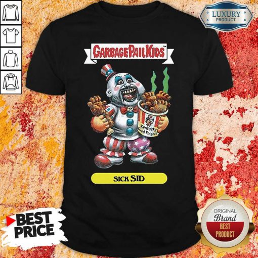 Captain Spaulding Garbage Pail Kids Sick Sid Shirt-Design By Soyatees.com