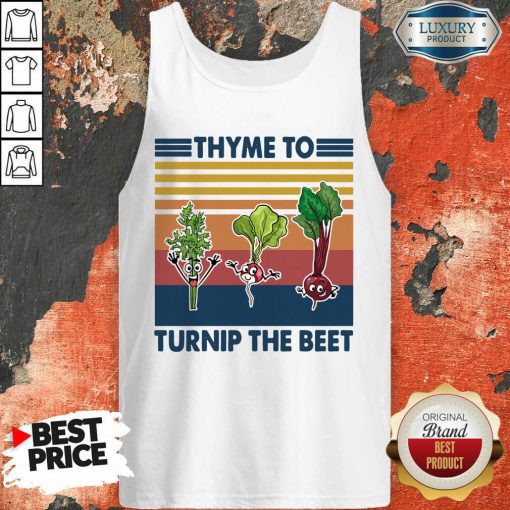 Gardening Thyme To Turnip The Beet Vintage Retro Tank Top - Desisn By Soyatees.com