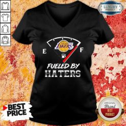 Los Angeles Lakers Nba Basketball Fueled By Haters Sports V-neck-Design By Soyatees.com