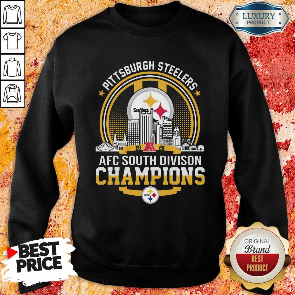 Pittsburgh Steelers 2020 Afc South Division Champions Sweatshirt - Desisn By Soyatees.com