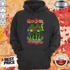 Weed Cannabis Good Buds Stick Together Hoodie-Design By Soyatees.com