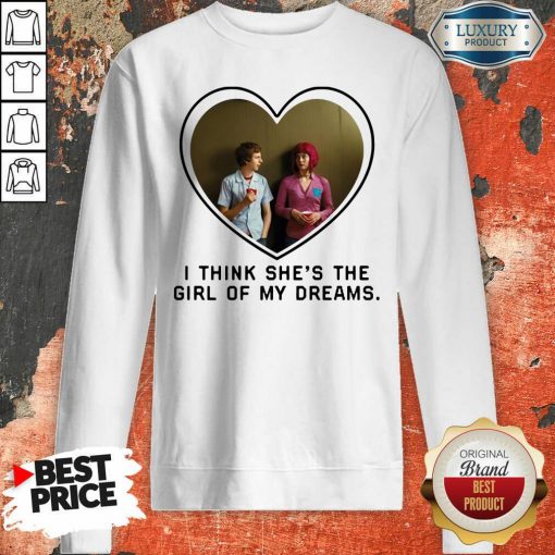 Michael Cera And Mary Elizabeth I Think Shes The Girl Of My Dreams Sweatshirt - Desisn By Soyatees.com