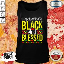 Unapologetically Black And Blessed Tank Top-Design By Soyatees.com