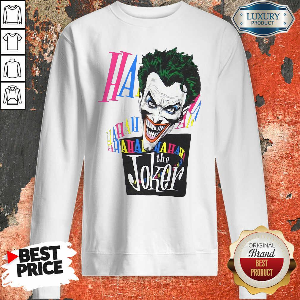 DC Joker Large Brian Bolland Art White 1987 Vintage Sweatshirt - Desisn By Soyatees.com 