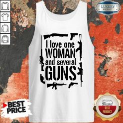 I Love One Woman And Several Guns Tank Top-Design By Soyatees.com