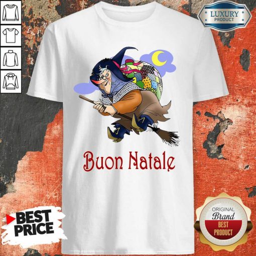 Italian La Befana Buon Natale Ugly Christmas Shirt-Design By Soyatees.com
