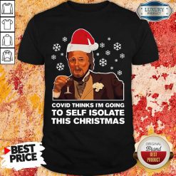 Leonardo Dicaprio Covid Thinks I’M Going To Self Isolate This Christmas Shirt-Design By Soyatees.com