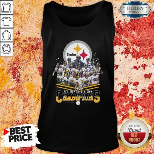Pittsburgh Steelers 2020 Afc North Division Signatures Tank Top - Desisn By Soyatees.com