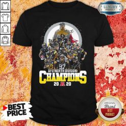 Pittsburgh Steelers Afc North Division Champions 2020 Signatures Shirt - Desisn By Soyatees.com