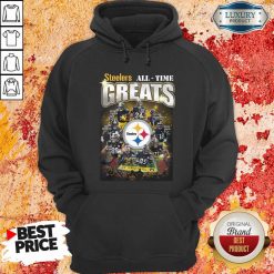 Pittsburgh Steelers Team Football All Time Greats Signatures Hoodie - Desisn By Soyatees.com