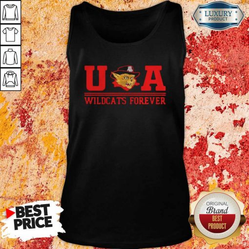 Ua Wildcats Forever Association Hat Black Tank Top-Design By Soyatees.com