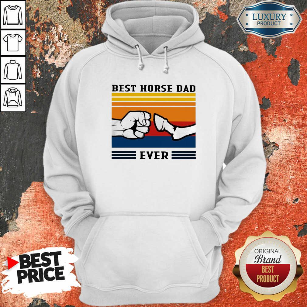 Best Horse Dad Ever Vintage Hoodie-Design By Soyatees.com