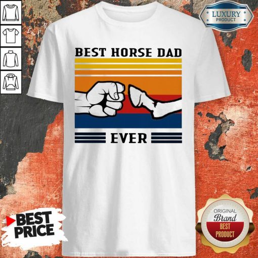 Best Horse Dad Ever Vintage Shirt-Design By Soyatees.com