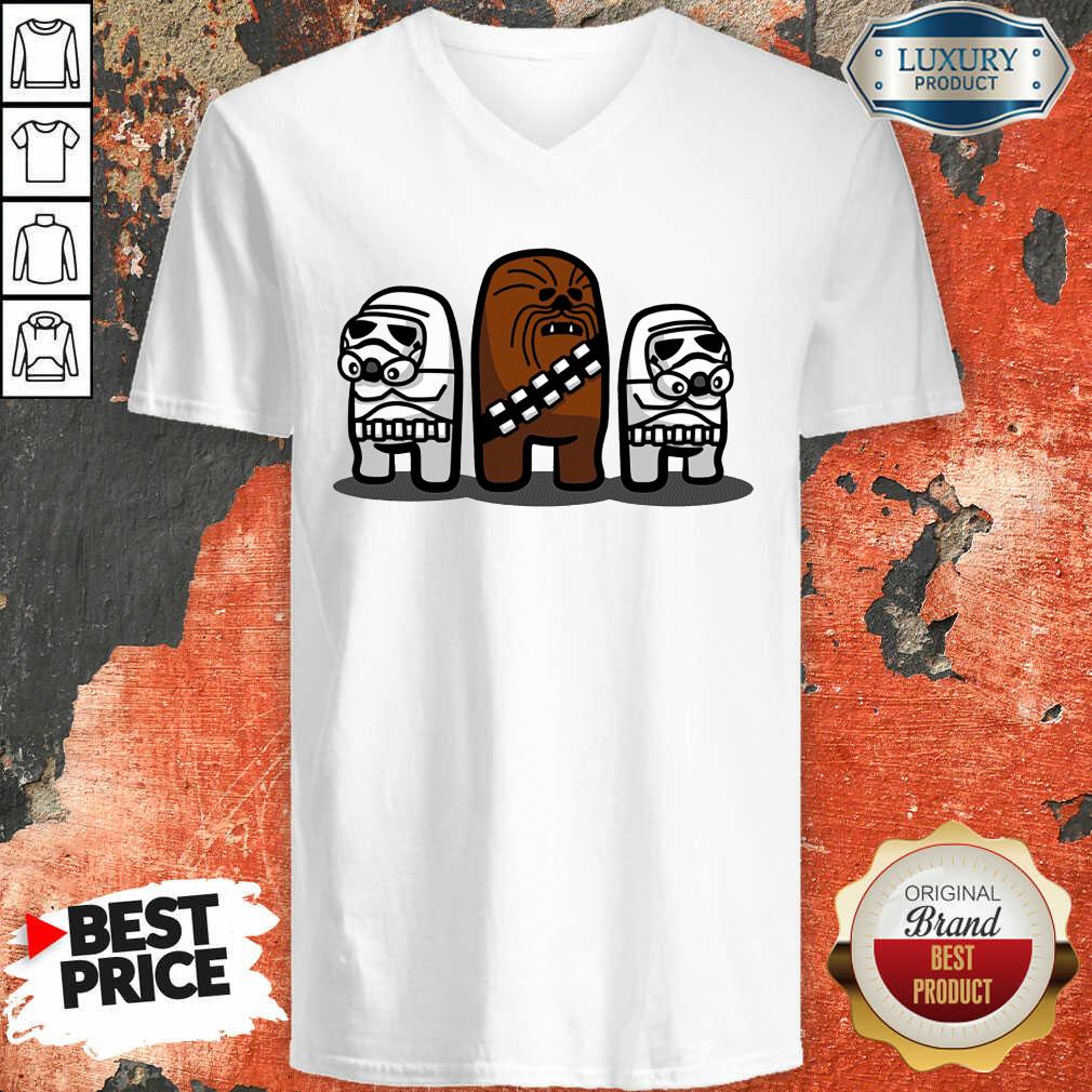  Cool Star Wars The Mandalorian V-neck-Design By Soyatees.com