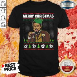 Leo Laughing Dank Meme Ugly Merry Christmas Shirt-Design By Soyatees.com