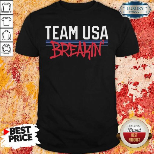 Team Usa Breaking Graffiti Shirt-Design By Soyatees.com
