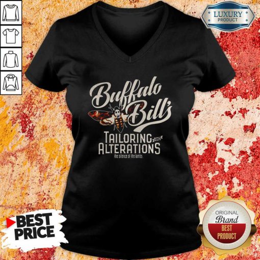 Buffalo Bill’S Tailoring And Alterations The Silence Of The Lambs Bee Funny V-neck-Design By Soyatees.com