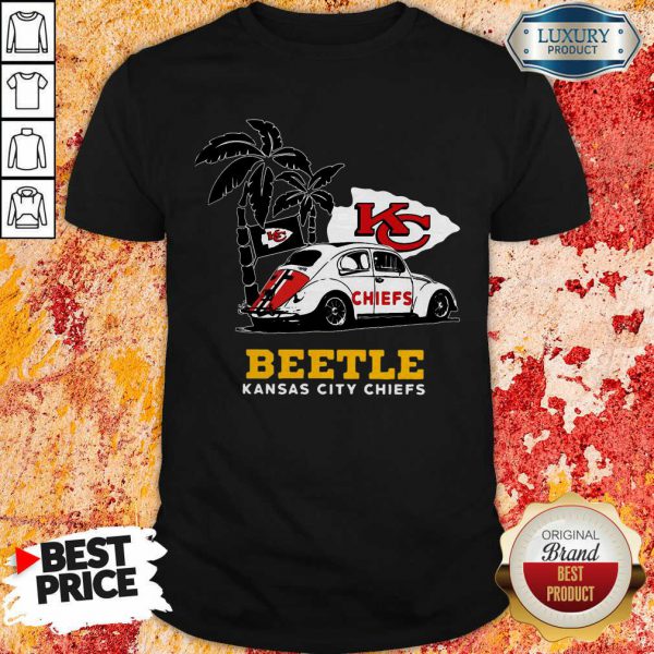 Volkswagen Beetle Kansas City Chiefs Shirt-Design By Soyatees.com