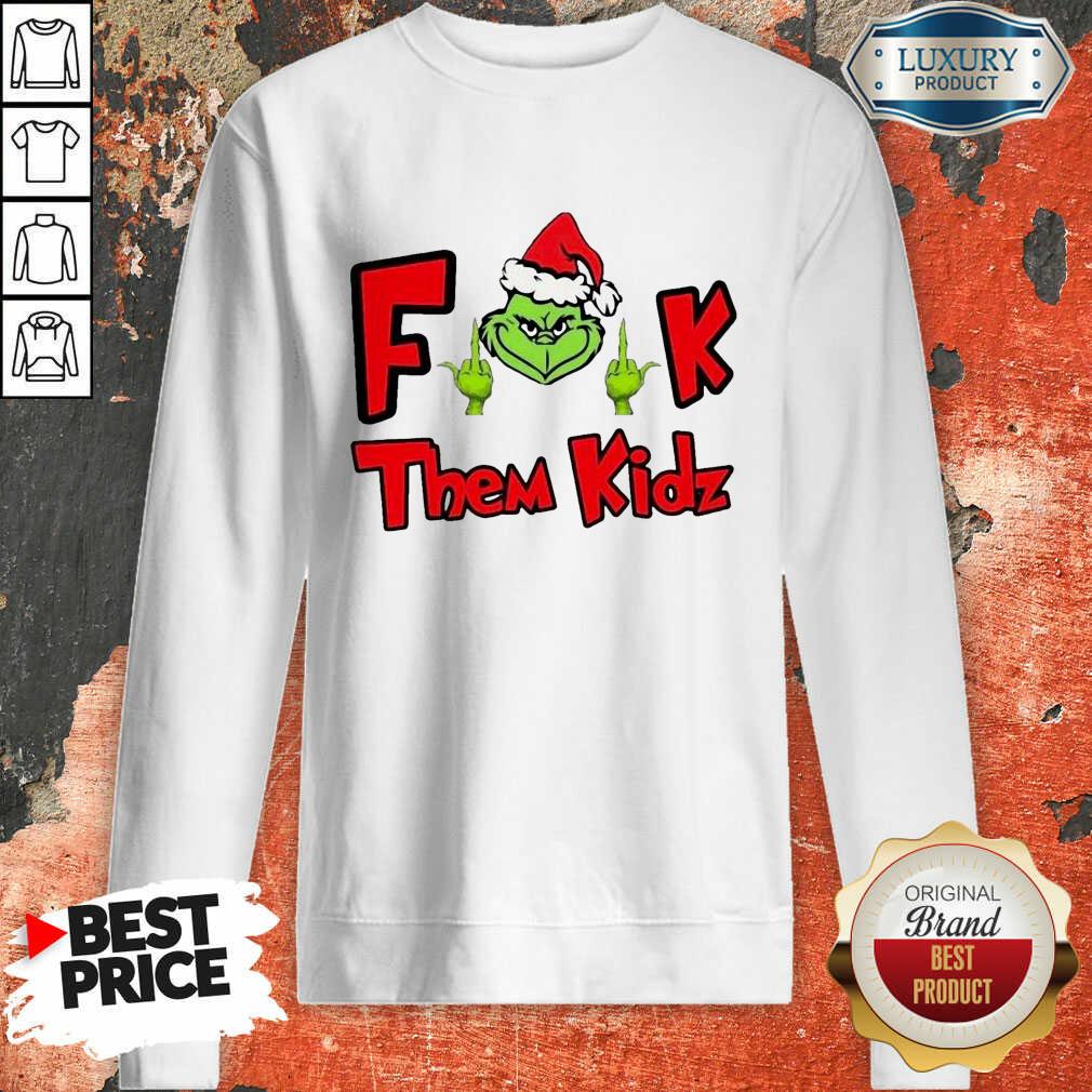   Grinch Santa Fuck Them Kidz Tank Top-Design By Soyatees.com