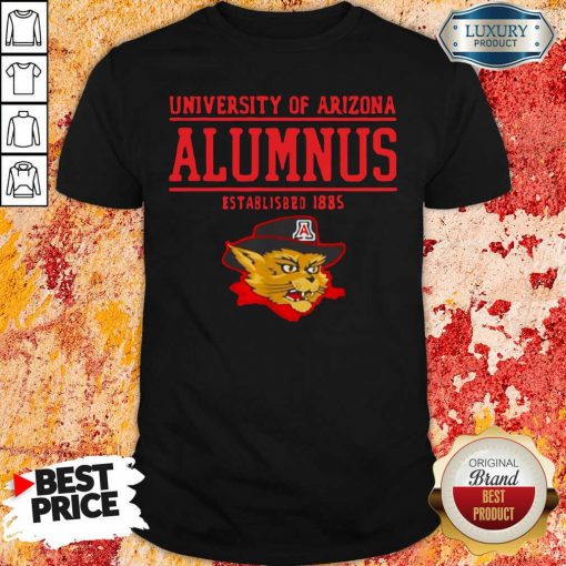 University Of Arizona Alumnus Established 1885 Shirt-Design By Soyatees.com
