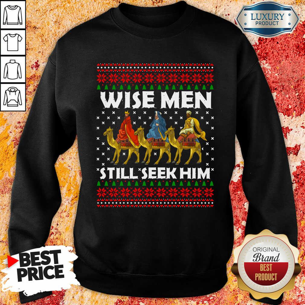  Wise Men Still Seek Him Ugly Christmas Sweatshirt-Design By Soyatees.com