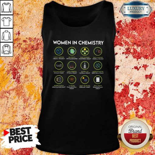 Chemist Women In Chemistry Tank Top-Design By Soyatees.com