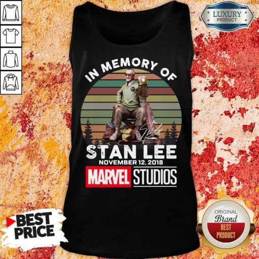 Angry Memory Of Stan Lee November 12 2018 Marvel Tank Top