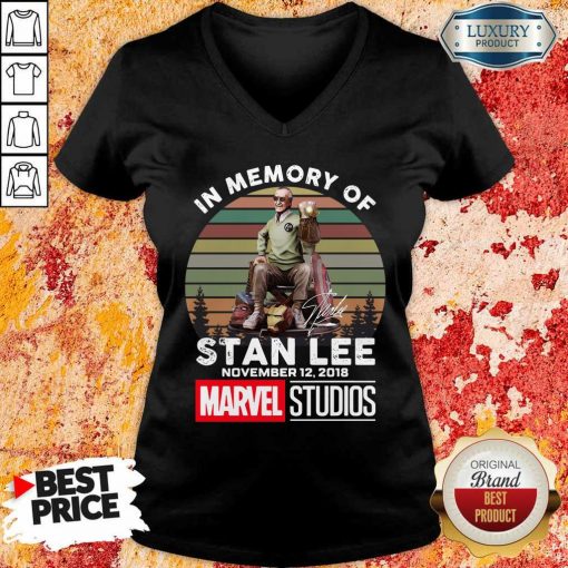 Angry Memory Of Stan Lee November 12 2018 Marvel V-neck
