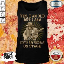 Angry Saw Stevie Ray Vaughan On Stage 1 Tank Top