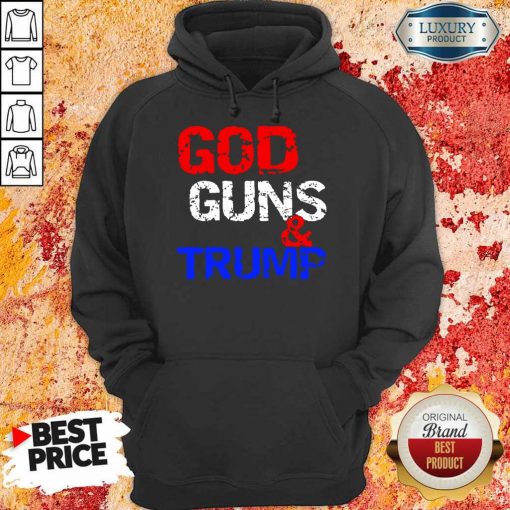 Bored 9 God Guns And Trump Hoodie