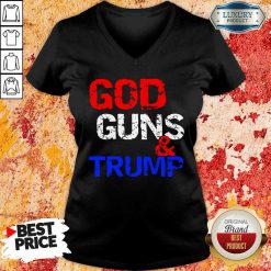 Bored 9 God Guns And Trump V-neck