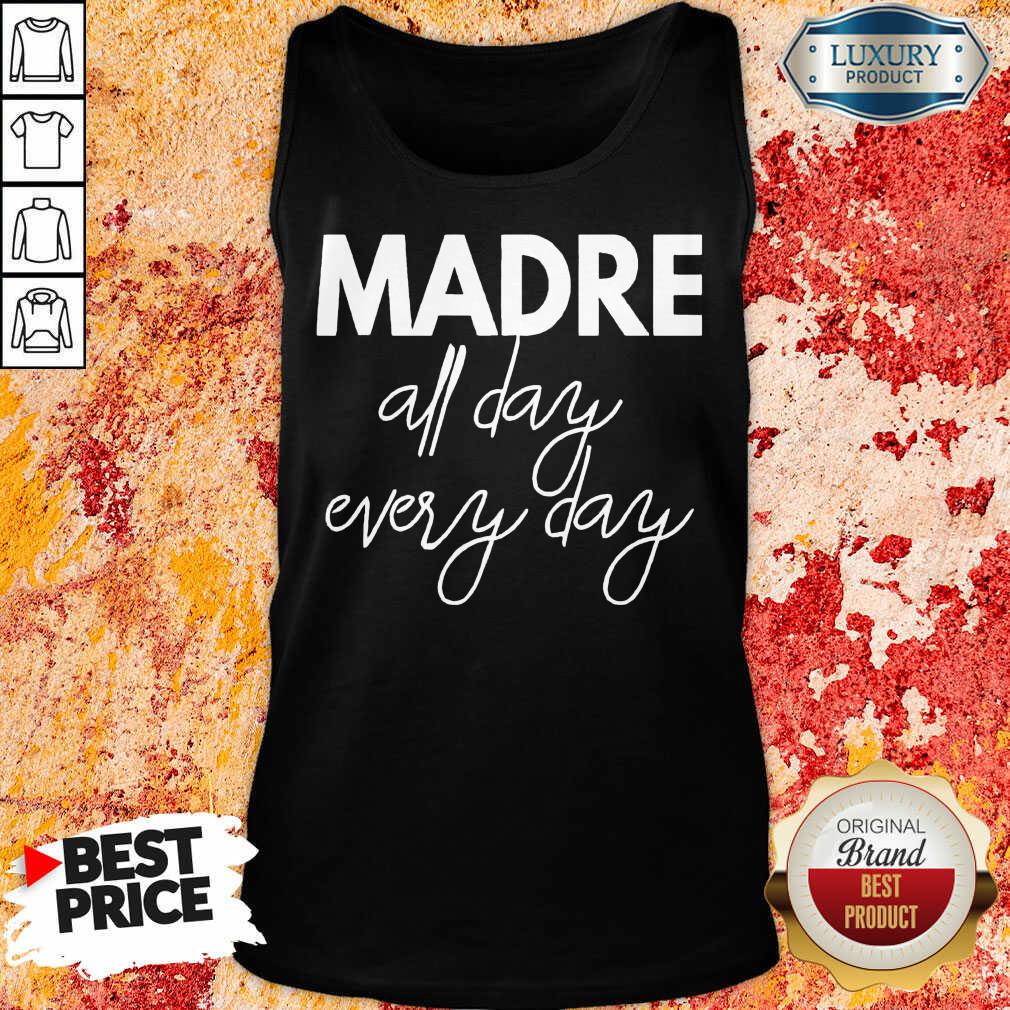 Delighted Mom Life Madre All Day 33 Every Days Tank Top - Design by Soyatees.com