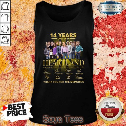 Good Heartland 14 Years 2007 2021 The Memories Tank Top