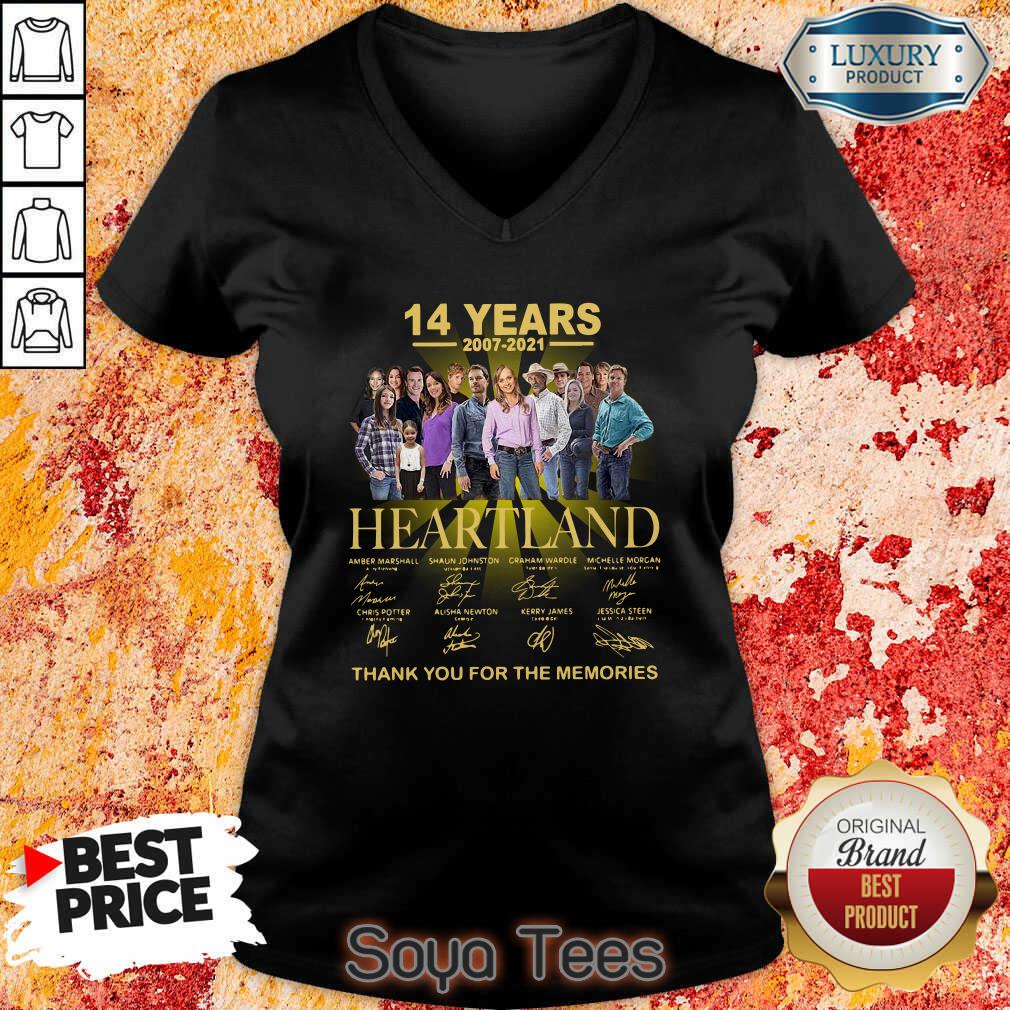 Good Heartland 14 Years 2007 2021 The Memories V-neck