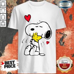 Snoopy Hug Woodstock Valentines Day Shirt - Desisn By Soyatees.com