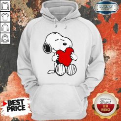 Snoopy Hug Heart Valentines Day Hoodie - Desisn By Soyatees.com