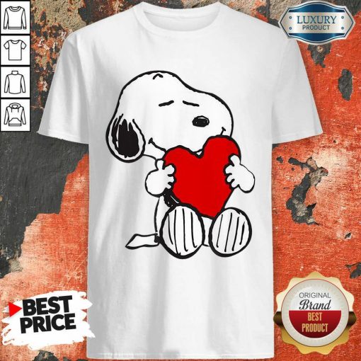 Snoopy Hug Heart Valentines Day Shirt - Desisn By Soyatees.com
