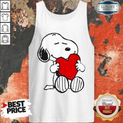 Snoopy Hug Heart Valentines Day Tank Top - Desisn By Soyatees.com