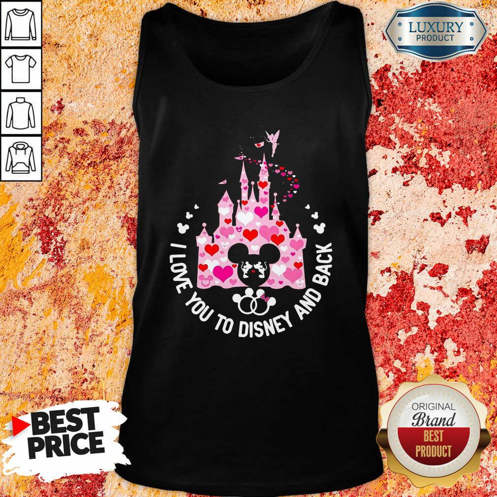 Mickey Mouse I Love You To Disney And Back Tank Top - Desisn By Soyatees.com
