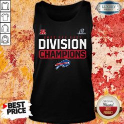 Suspicious Playoffs 2020 AFC East Division Champions 4 Buffalo Bills Tank Top - Design by Soyatees.com