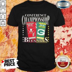 Terrible Green Bay Packers Vs Tampa Bay Buccaneers 2021 NFC Championship Shirt - Design by Soyatees.com