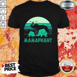 Hot Elephant Mamaphant Mothers Day Shirt
